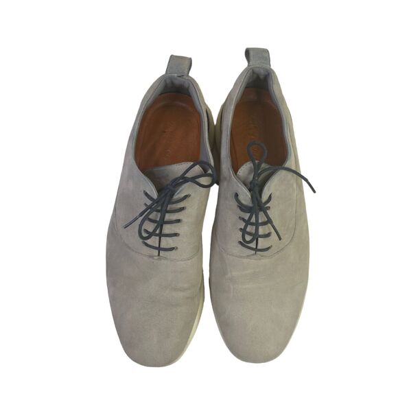 Wolf & Shepherd Crossover Longwing Oxford Shoes Men\'s Size 7 M Gray White Suede main image 11